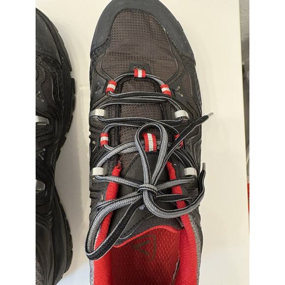Keen Aphlex Men’s Keen Dry Waterproof Shoes Black/Red Size 8.5 Hiking Outdoors - Picture 3 of 12